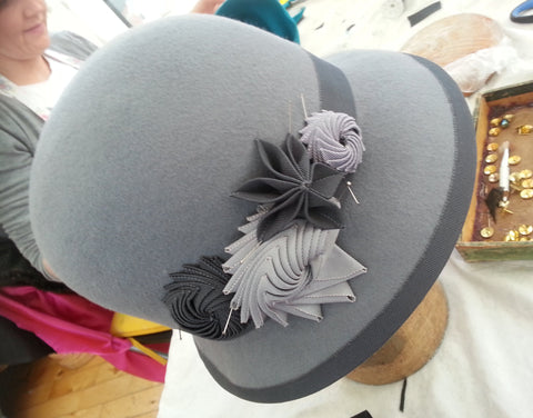 LinaStein Millinery workshops Ireland Felt hat making