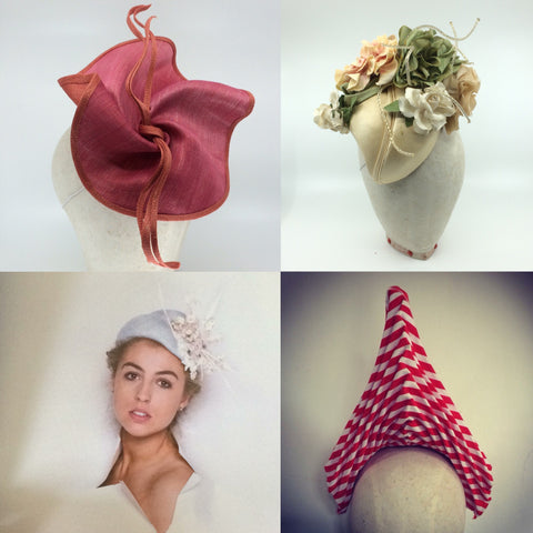 DASHING SINAMAY & STRAW HATS - 3 Days of Racewear and Occasion Hats