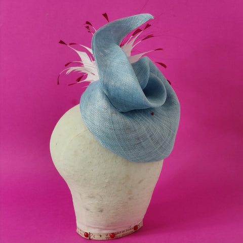 Online & Live | Free Form & Free Flow-Sinamay Knots | Follow-on from Swirled Sinamay