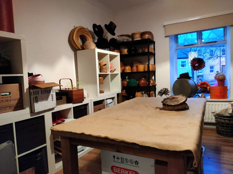 Lina Stein millinery block Studio Ireland