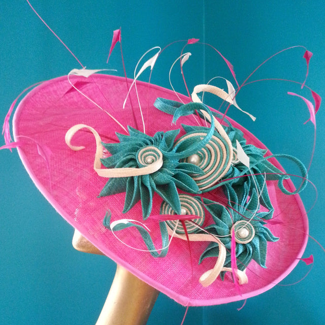 DASHING SINAMAY & STRAW HATS - Large Racewear and Occasion Hats