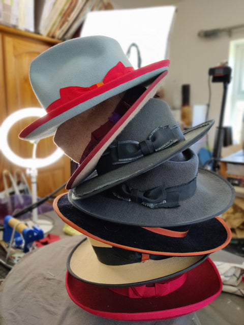 LinaStein Millinery workshops Ireland Felt hat making