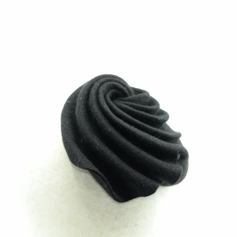 Lina Stein millinery workshops Swirled felt percher