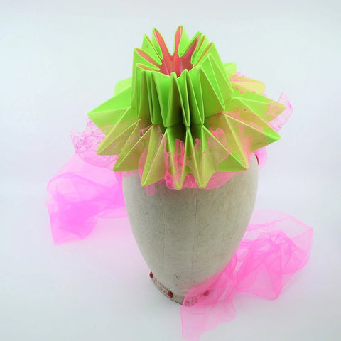 Lina Stein Millinery spring 2020 collection Lime Pzazz