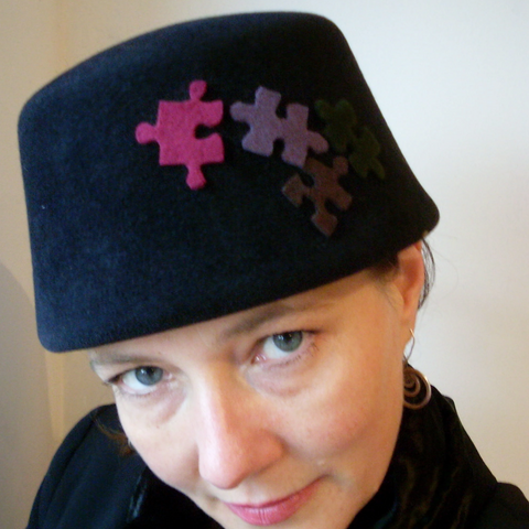 Lina Stein Millinery Workshop | Felt hats for advanced | puzzle hat