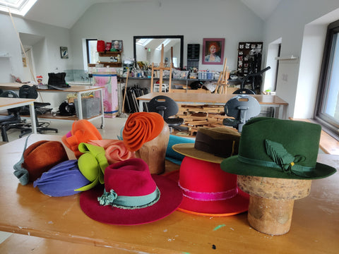 Millinery Retreat Ireland in Mulranny Arts centre Ireland