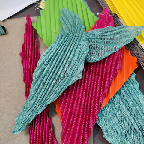 Online & Live | Sinamay Origami -for all levels