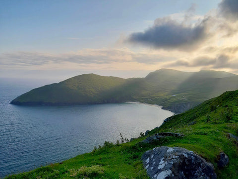 View of Keem Bay Achill Island ireland
