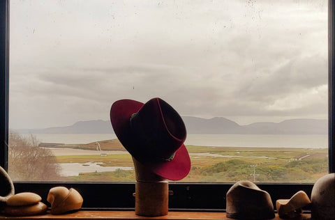 Hat view out the window