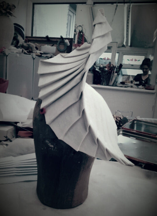 Online & Live | Master Millinery Origami |  Straight Pleats Folding & Sculpting