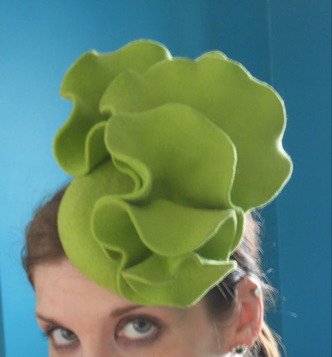 Lina Stein Coral Felt hat