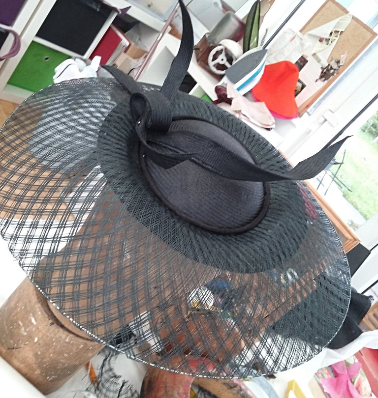 Lina Stein Millinery Workshop Basket weave sinamay