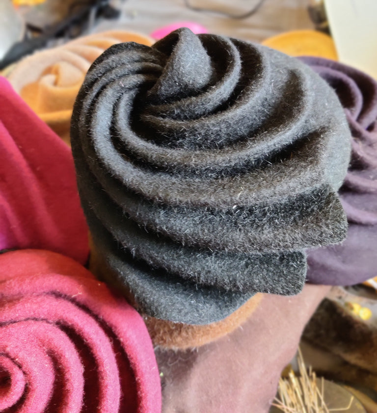 Online & Live | Swirled Felt Percher-for all levels