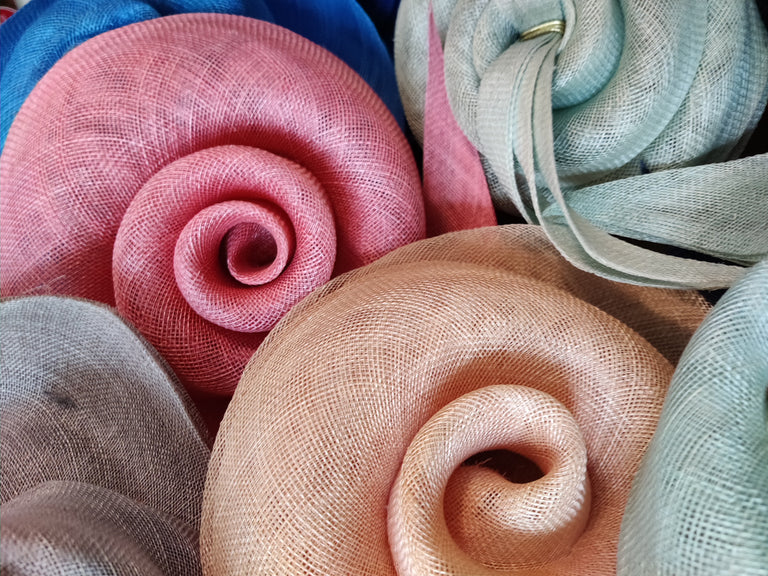 Online & Live | Swirled & Couture Knotted Sinamay  - for all levels