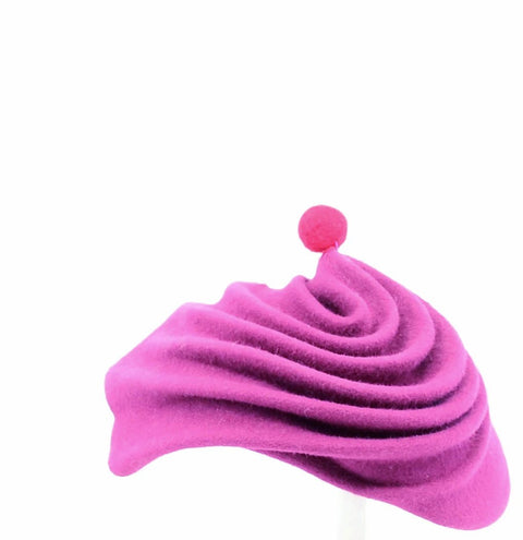 Beret Swirls - Magenta