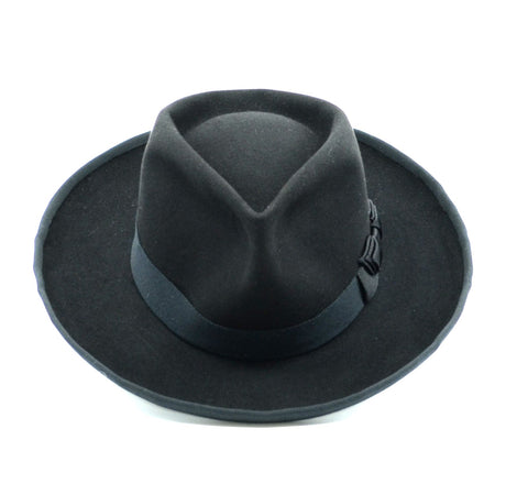 The Orson Stein Fedora Black