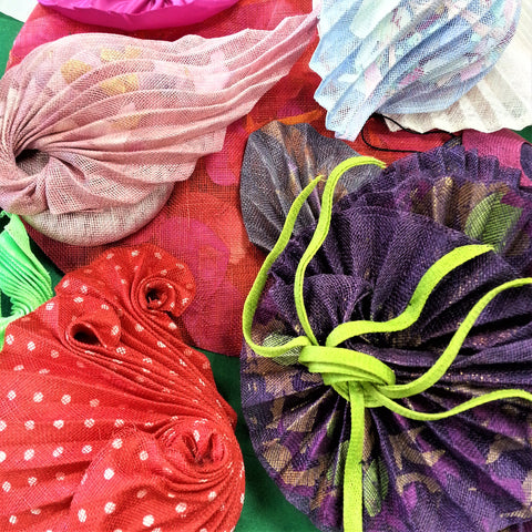 Online & Live | Sinamay Origami -for all levels