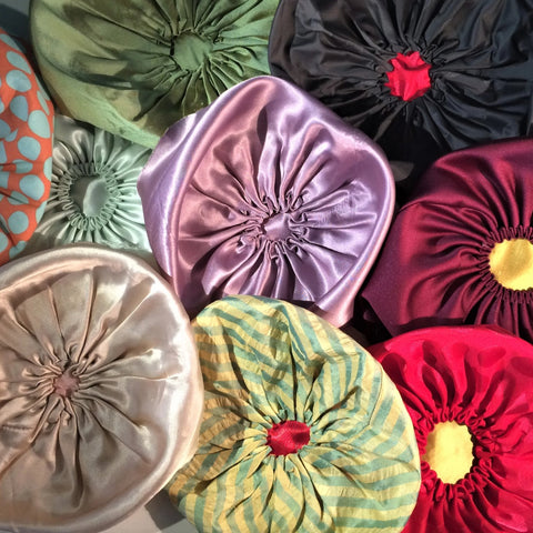 Lina Stein Millinery spring 2020 collection Pink Zsa Zsa origami hat